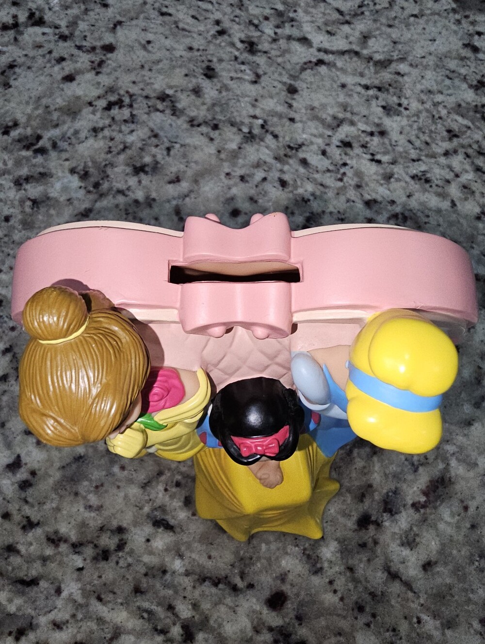 90s Disney Store Princess Coin Bank - Belle, Snow White & Cinderella - Picture 13 of 15